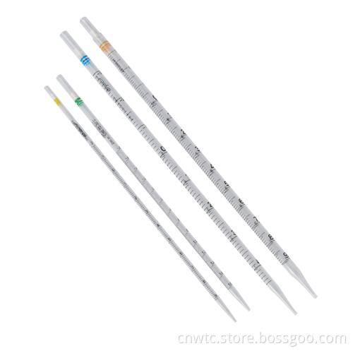 High Boro3.3 Glass Measuring Pipette with Graduation from 0.1mm to 50mm: Laboratory Consumables for Precise Volume Measurement